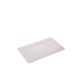 1/2 Polypropylene GN Lid Clear Box of 6