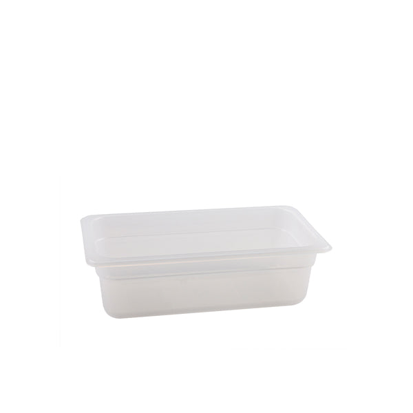 1/3 -Polypropylene GN Pan 100mm Clear Box of 6