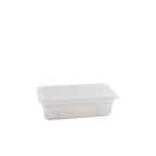1/4 -Polypropylene GN Pan 100mm Clear Box of 6