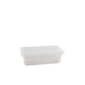 1/4 -Polypropylene GN Pan 100mm Clear Box of 6