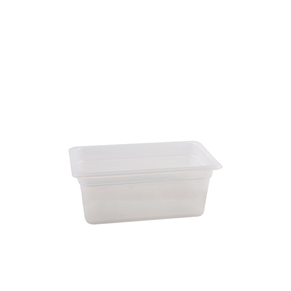 1/4 -Polypropylene GN Pan 150mm Clear Box of 6