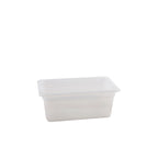 1/4 -Polypropylene GN Pan 150mm Clear Box of 6