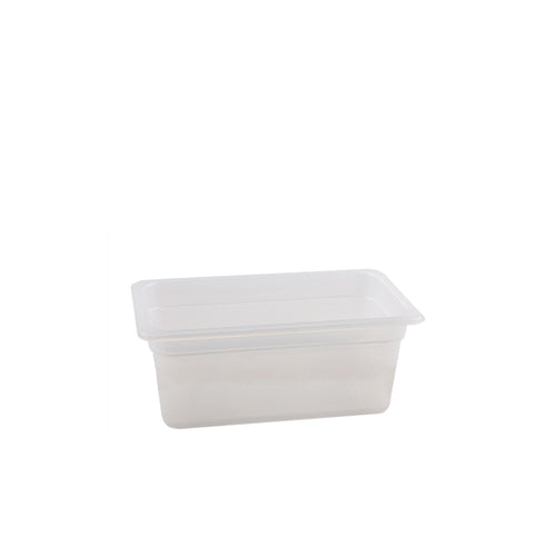 1/4 -Polypropylene GN Pan 150mm Clear Box of 6