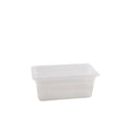 1/4 -Polypropylene GN Pan 150mm Clear Box of 6