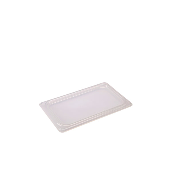 1/4 Polypropylene GN Lid Clear Box of 6
