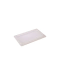 1/4 Polypropylene GN Lid Clear Box of 6
