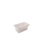 1/6 -Polypropylene GN Pan 100mm Clear Box of 12