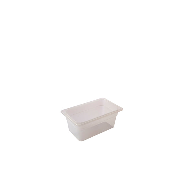 1/9 -Polypropylene GN Pan 100mm Clear Box of 12