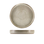 Terra Porcelain Grey Presentation Plate 20.5cm Pack of 6