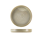 Terra Porcelain Matt Grey Presentation Plate 18cm Pack of 6