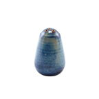 Terra Porcelain Aqua Blue Pepper Shaker Pack of 6