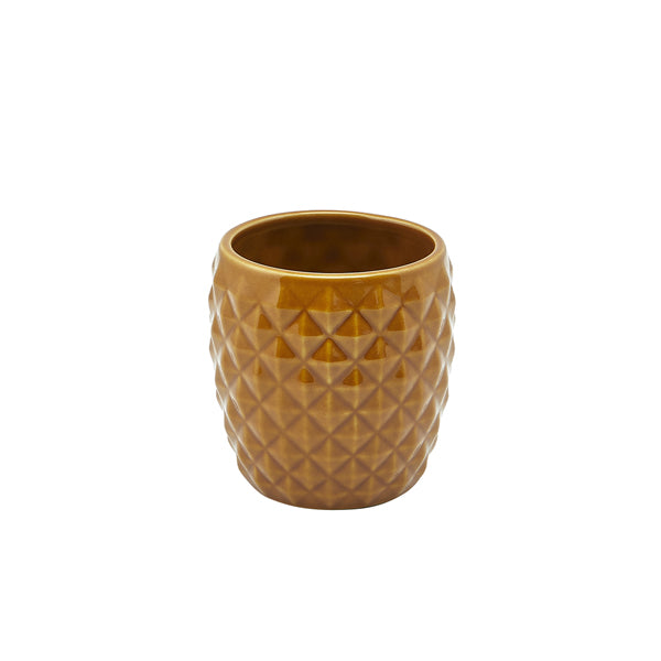 Genware Brown Pineapple Tiki Mug 40cl/14oz Box of 4
