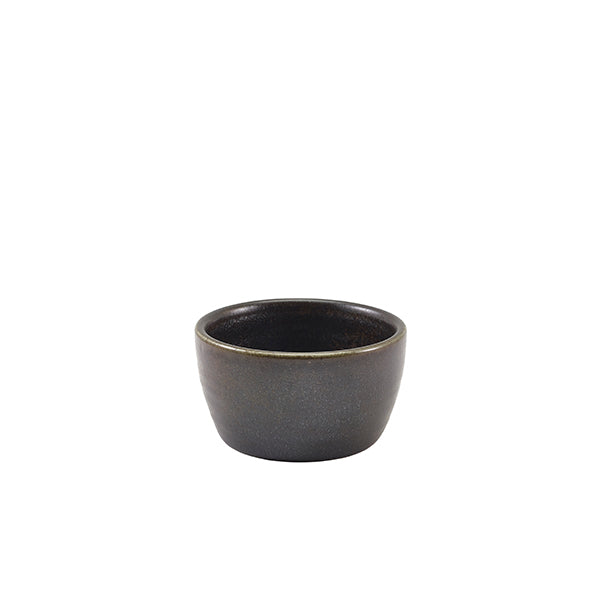 Terra Porcelain Black Ramekin 13cl/4.5oz Pack of 12