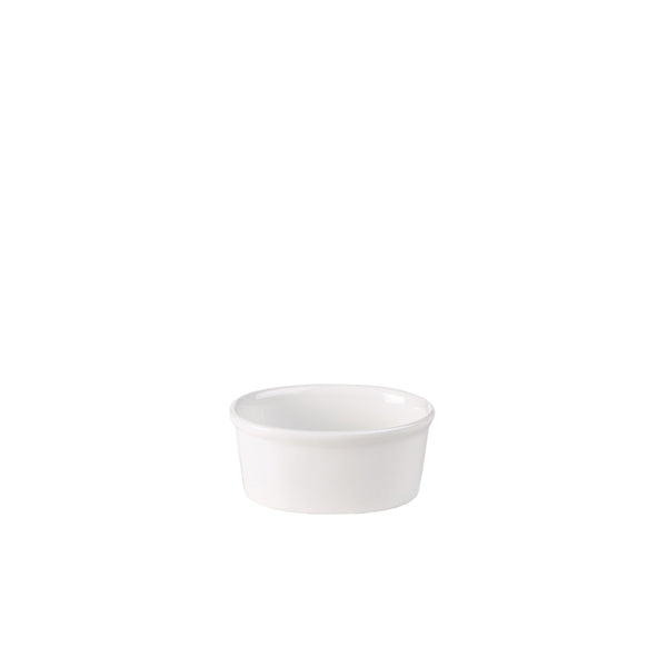 Genware Poreclain Oval Ramekin 10cm/4" Pack of 6