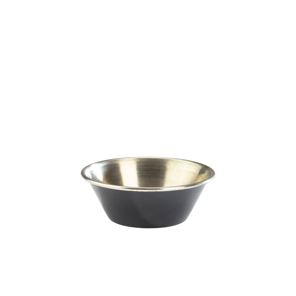 GenWare Black Stainless Steel Ramekin 43ml/1.5oz Pack of 24