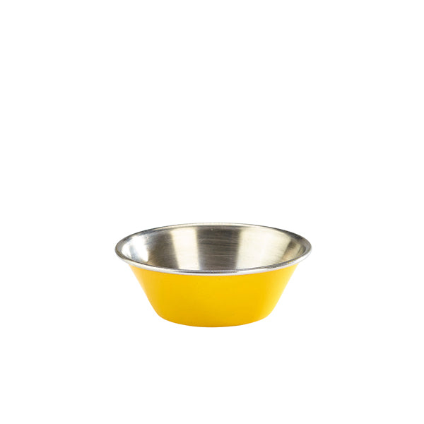 GenWare Yellow Stainless Steel Ramekin 43ml/1.5oz Pack of 24