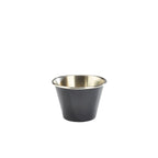 GenWare Black Stainless Steel Ramekin 71ml/2.5oz Pack of 24