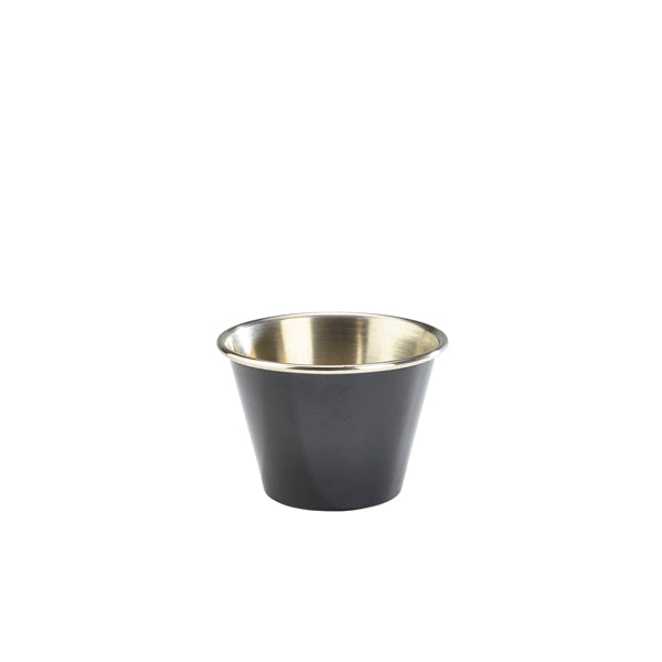 GenWare Black Stainless Steel Ramekin 71ml/2.5oz Pack of 24