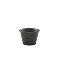 GenWare Black Vintage Steel Ramekin 71ml/2.5oz Pack of 24