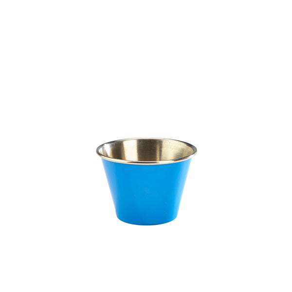 GenWare Blue Stainless Steel Ramekin 71ml/2.5oz Pack of 24