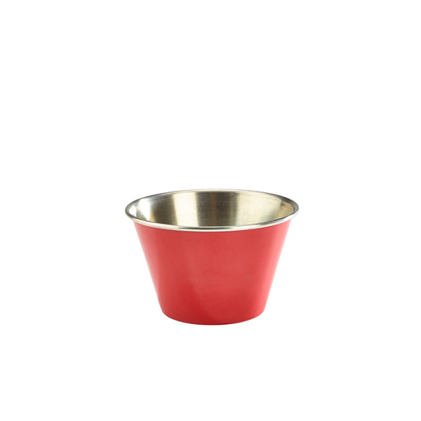 GenWare Red Stainless Steel Ramekin 17cl/6oz Pack of 24