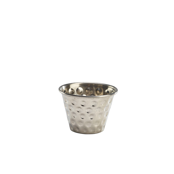 GenWare Stainless Steel Hammered Ramekin 71ml/2.5oz Pack of 24