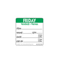 50mm Friday Removable Day Label (500)