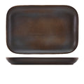 Terra Stoneware Antigo Rectangular Plate 34.5 x 23.5cm Pack of 6