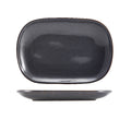 Terra Stoneware Rustic Blue Rectangular Plate 24 x 16.5cm Pack of 12