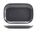 Terra Stoneware Rustic Blue Rectangular Plate 29 x 19.5cm Pack of 6