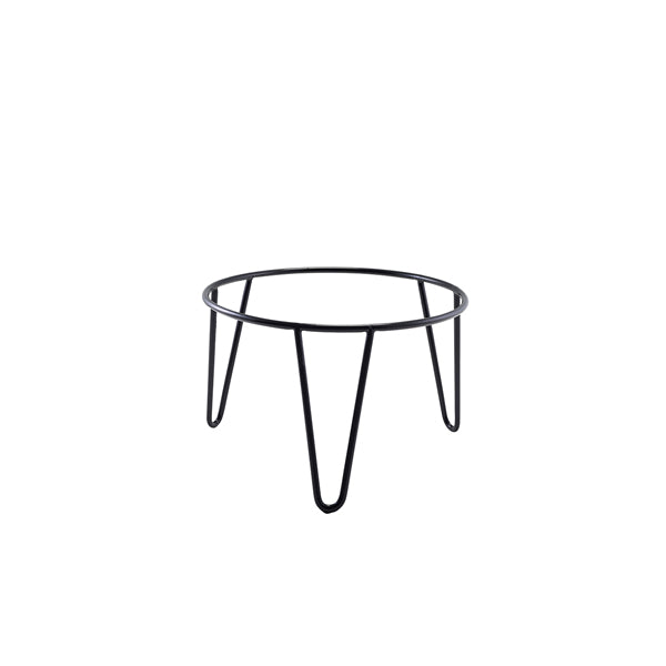 GenWare Black Anti-Slip Hairpin Riser 15cm