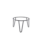 GenWare Black Anti-Slip Hairpin Riser 15cm
