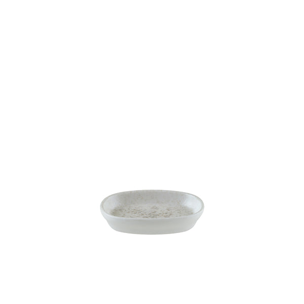 Lunar White Hygge Oval Dish 10cm Pack of 12