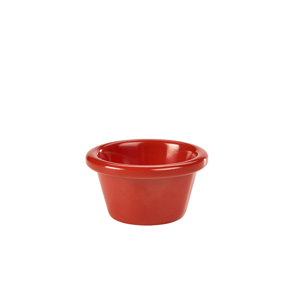 Ramekin 2oz Smooth Red Pack of 24