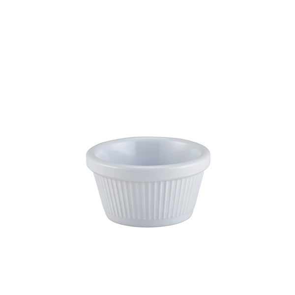Ramekin 2oz Fluted White Pack of 24