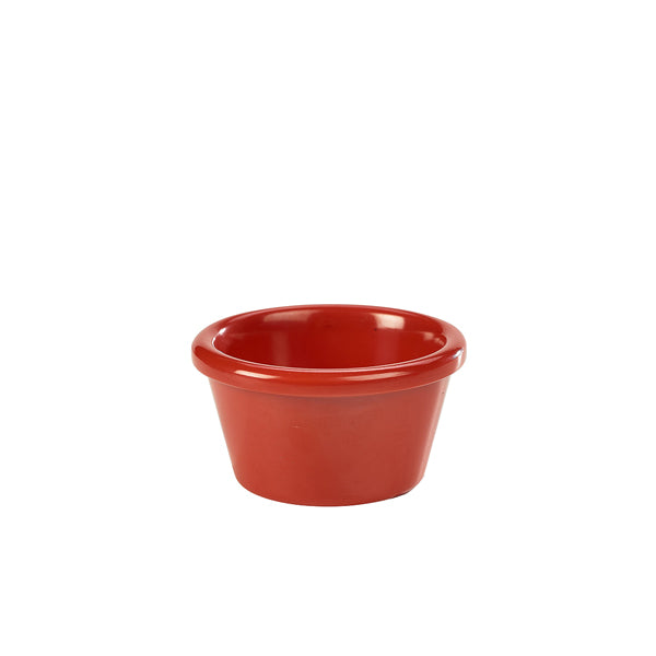 Ramekin 3oz Smooth Red Pack of 24