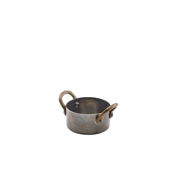 GenWare Vintage Steel Mini Casserole Dish 7 x 3.75cm Pack of 6