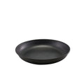 GenWare Black Vintage Steel Coupe Plate 24cm Box of 12