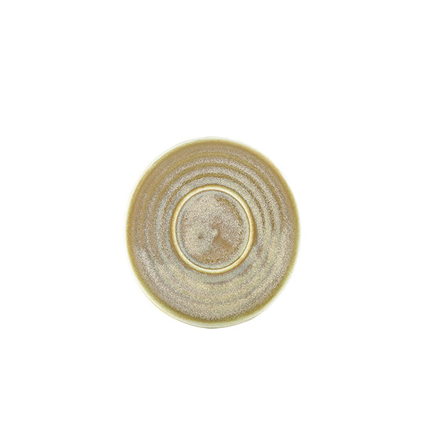 Terra Porcelain Matt Grey Saucer 11.5cm Pack of 6