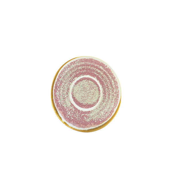 Terra Porcelain Rose Saucer 11.5cm Pack of 6