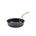 GenWare Black Vintage Steel Mini Fry Pan 13.5 x 3.75cm Pack of 6