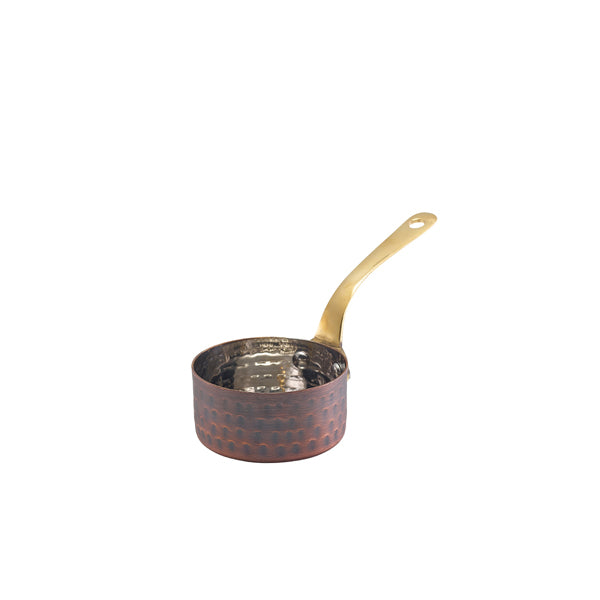 GenWare Antique Copper Mini Sauce Pan 7 x 3.75cm Pack of 6