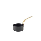 GenWare Black Vintage Steel Mini Sauce Pan 7 x 3.75cm Pack of 6