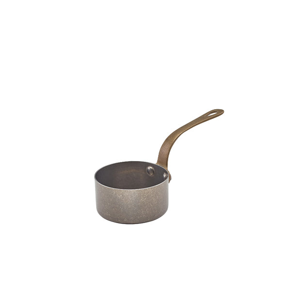 GenWare Vintage Steel Mini Sauce Pan 7 x 3.75cm Pack of 6