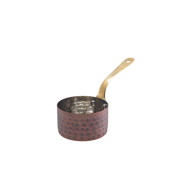GenWare Antique Copper Mini Sauce Pan 7.8 x 4.5cm Pack of 6