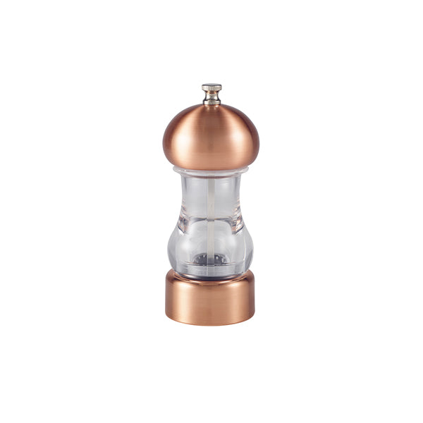 Copper & Acrylic Salt/Pepper Grinder 14cm Box of 6