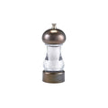 GenWare Gun Metal & Acrylic Salt/Pepper Grinder 14cm Box of 6