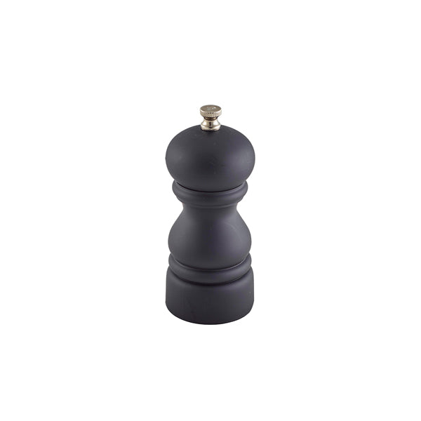 Genware Salt Or Pepper Grinder Matt Black 12.7cm Box of 6