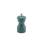 Olive Green Wooden Salt/Pepper Grinder 10cm Box of 6