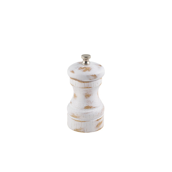 White Wash Salt/Pepper Grinder 10cm Box of 6